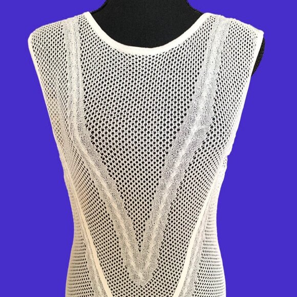 GUESS Crochet Cover Up Midi Dress - Picture 5 of 8